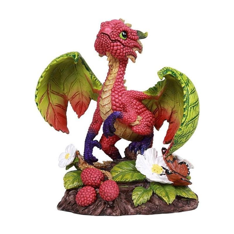 RASPBERRY DRAGON Stanley Morrison Garden Dragon Figurine