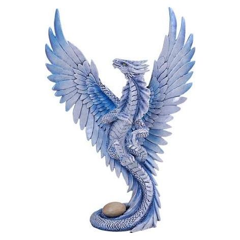 Wind Dragon Statue By Anne Stokes