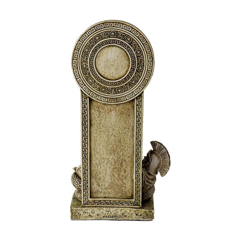 Medusa Statue Hand Painted Resin 9.25"