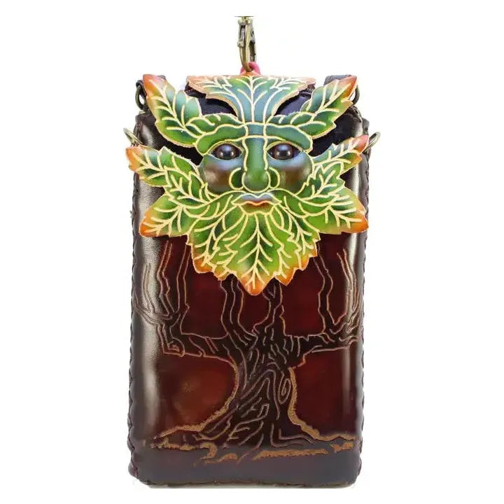 Green Man Cell Phone Case