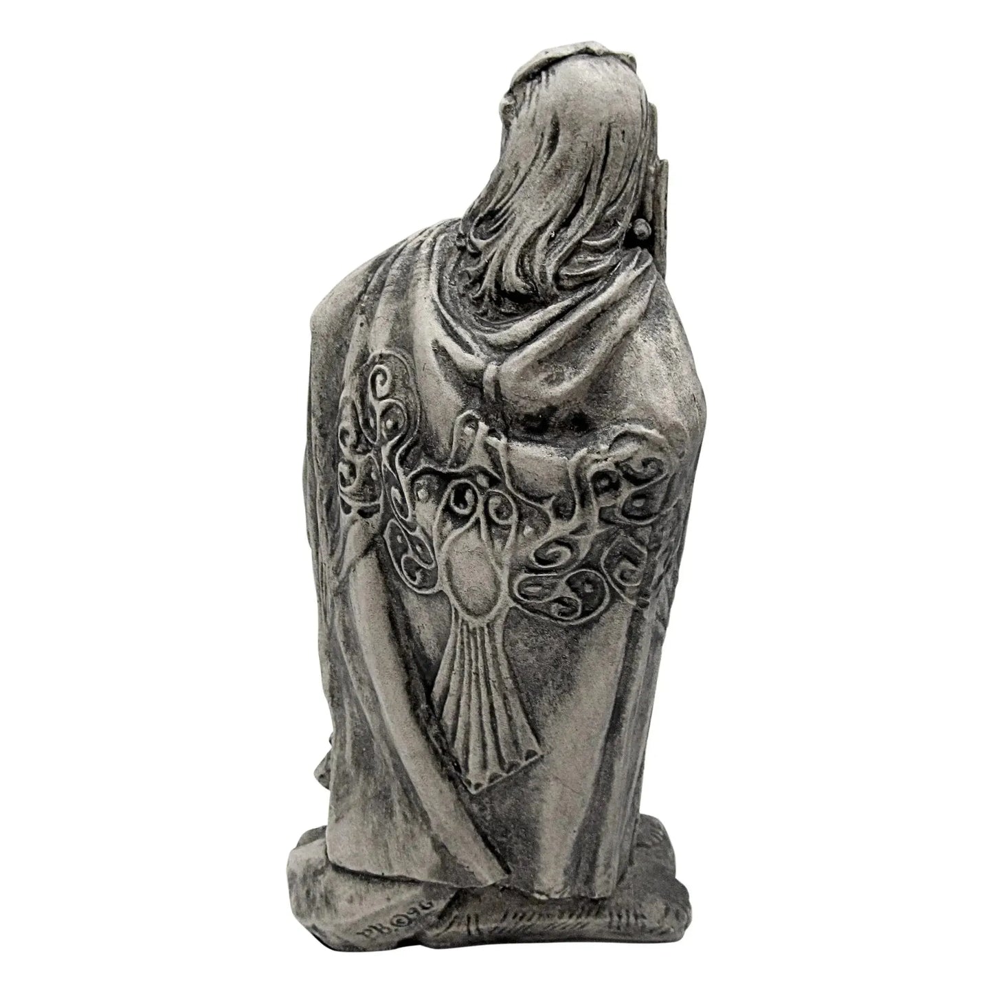 Small Morrigan Goddess Celtic Pagan Statue | Wiccan Gifts & Decor | 7 inch Tall