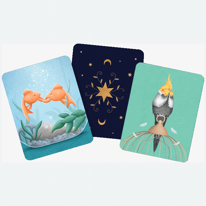 Adorable FaunaBelle Tarot Card Deck