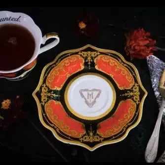Haunted Cup and Saucer by Miss Havishham Curiosities