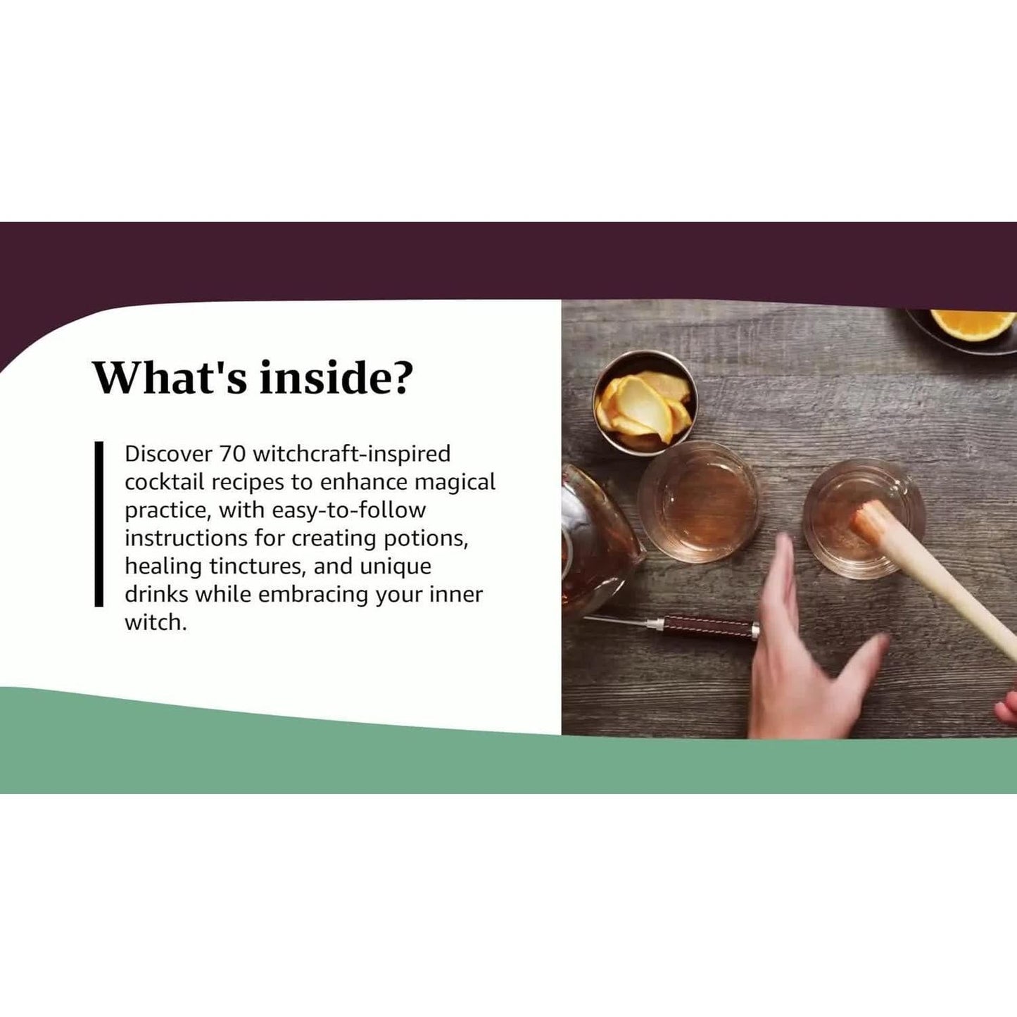 WitchCraft Cocktails: 70 Seasonal Drinks Infused with Magic & Ritual