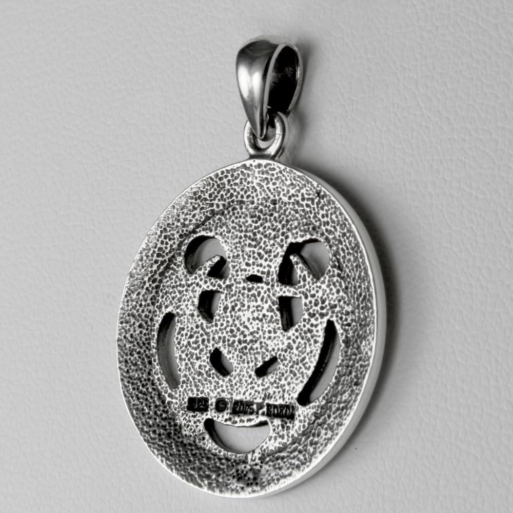 Dryad Design Wiccan Pentagram Moon Pentacle Pendant