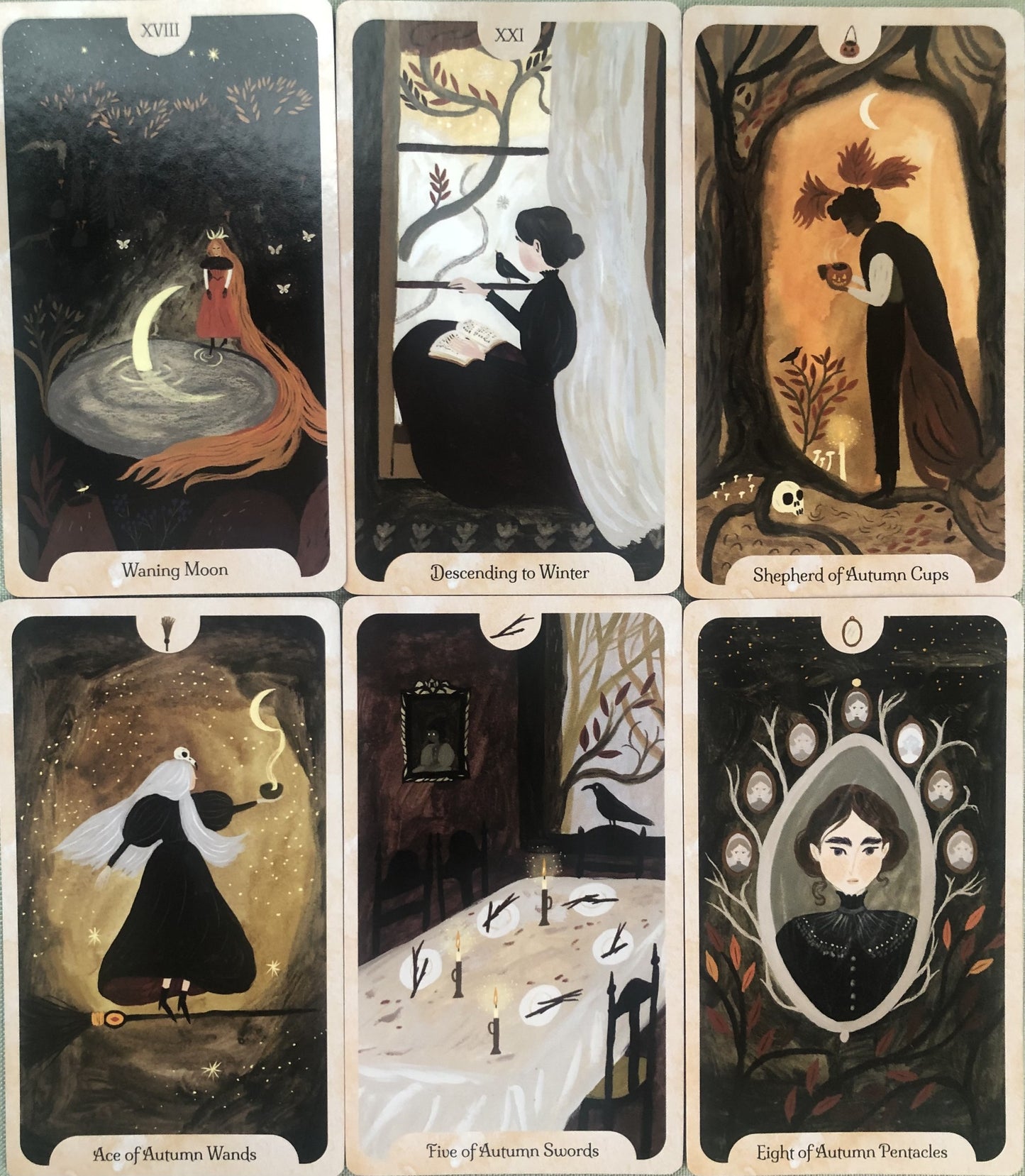 Seasons of the Witch Autumn Tarot: A Journey through Mabon and Samhain