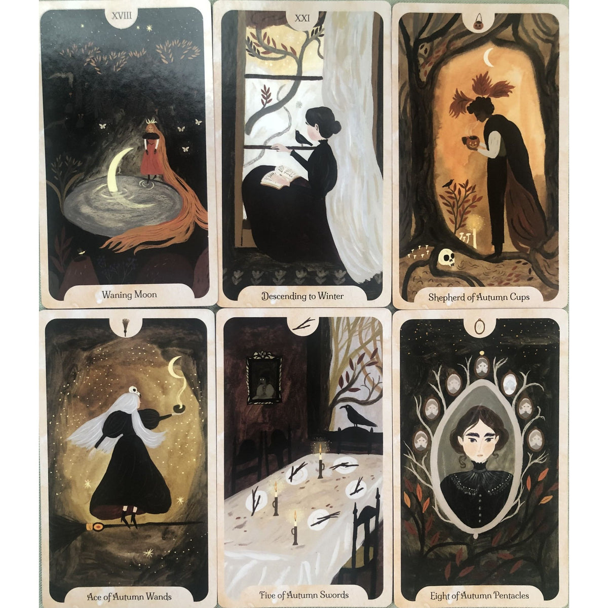 Seasons of the Witch Autumn Tarot: A Journey through Mabon and Samhain
