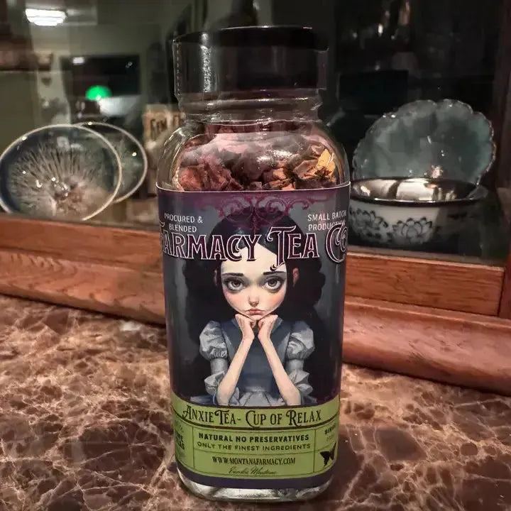 Anxiety Anxiatea Relaxing Gentle Calming Soothing Tea Blend