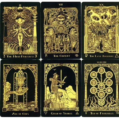 Sale! 30% OFF! Book of Azathoth Tarot Cards By Nemo's Locker Self Published Limited 9th Edition