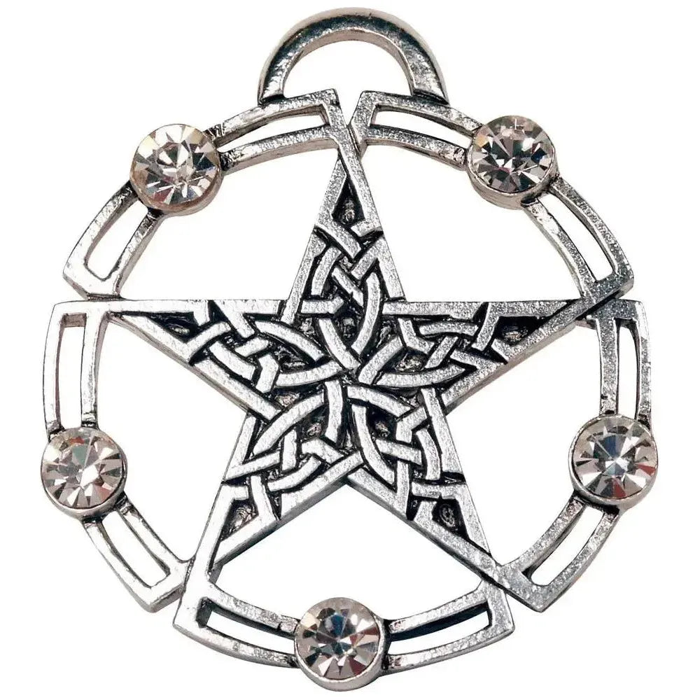 Celtic Pentagram Pewter Pentacle Pendant