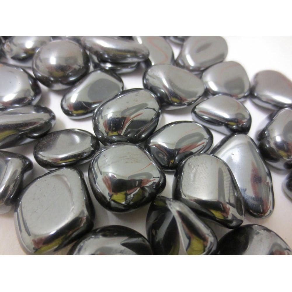 Hematite, Tumbled and Polished, 1"