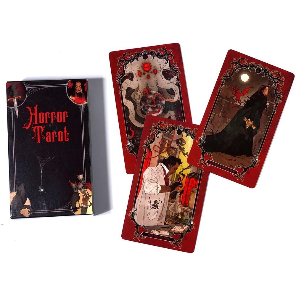Horror Tarot Deck and Guidebook