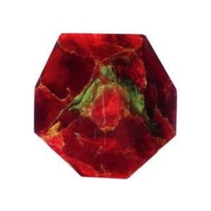 Garnet Soap Rock by TS Pink