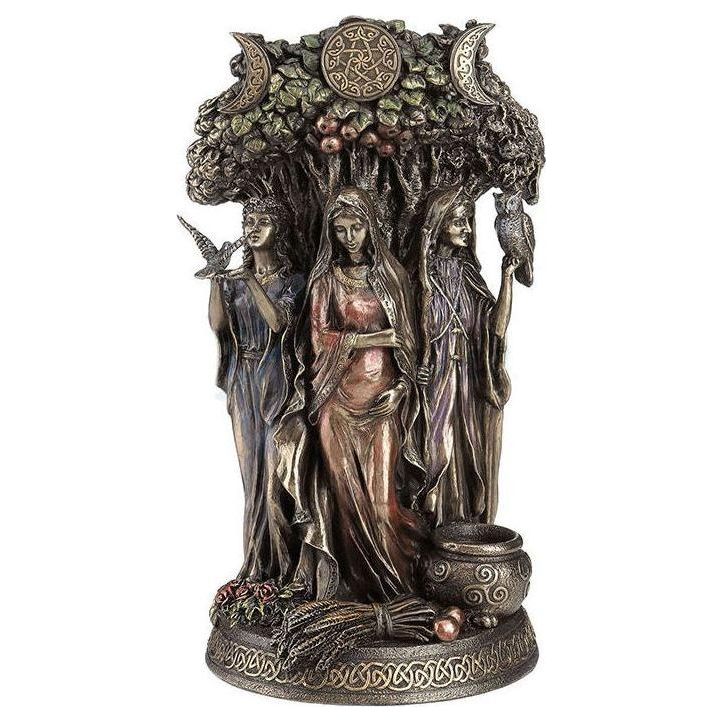 Triple Goddess Mother Maiden Crone Statue