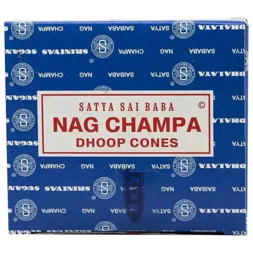 Certified Authentic Sai Baba Nag Champa Cones Incense Champa Cones