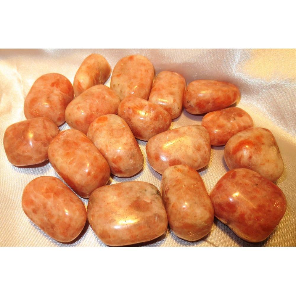 Sunstone, Tumbled and Polished 1"
