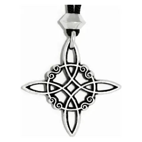 The Witch's Magical Knot Pewter Pendant