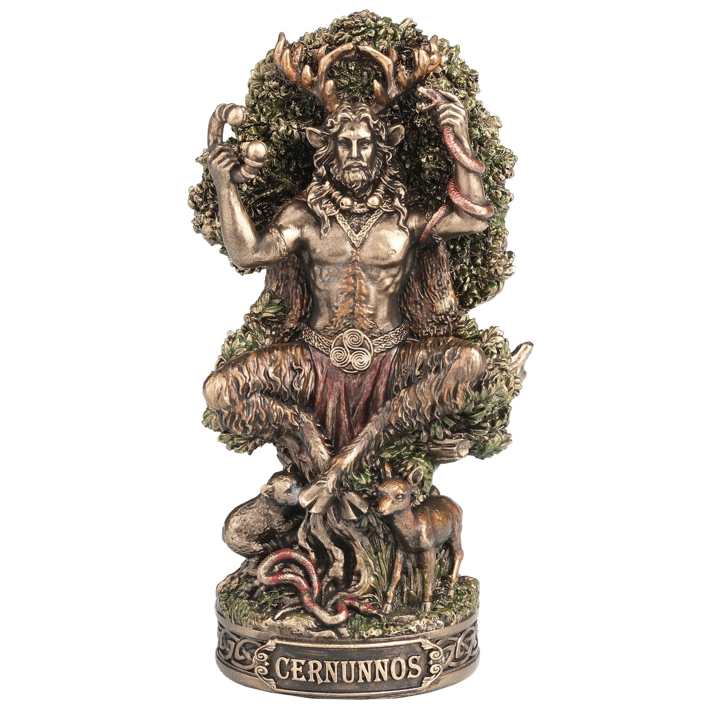 Horned God of the Forest & Wild Creatures Mini Statue
