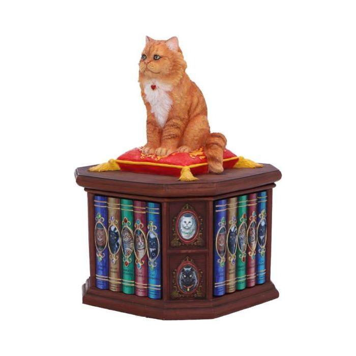 Lisa Parker Magical Cat MAD ABOUT CATS Trinket Box