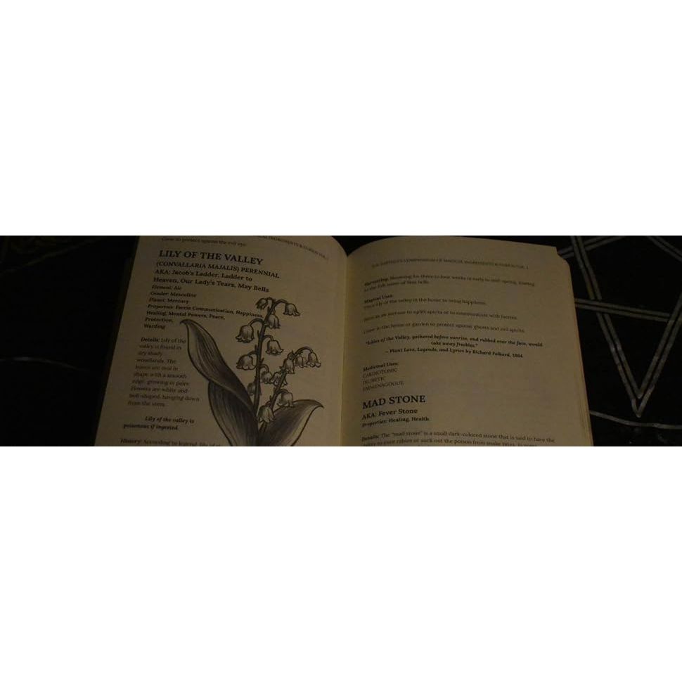 DB Earthly's Compendium of Magical Ingredients & Curios Book