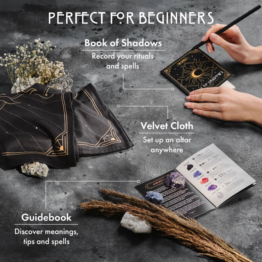 Beginning Altar Witchcraft Kit 77 Pcs