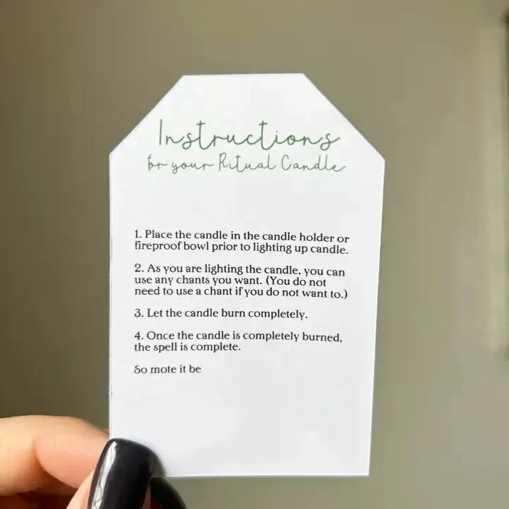 Hecate Goddess Ritual Candle, pack of two