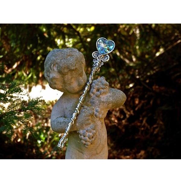 Love Spells Wand with Austrian Crystal - Large