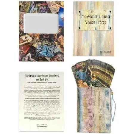 The Artist's Inner Vision Card Tarot Deck and Book Set Self Published