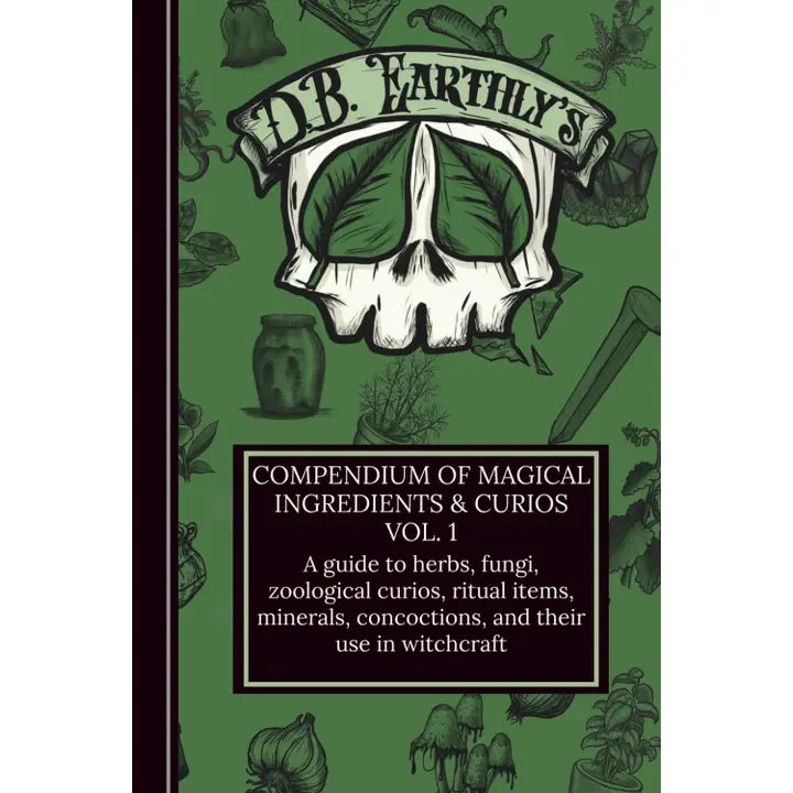 DB Earthly's Compendium of Magical Ingredients & Curios Book