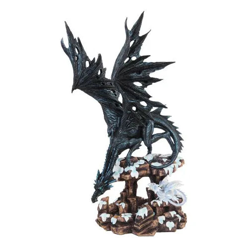 BLACK DRAGON Statue