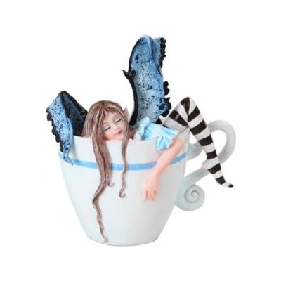 I Need Coffee Fairy Figurine Cup Fairy by Amy Brown