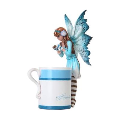 Hot Cocoa Faery Figurine Cup Fairy by Amy Brown