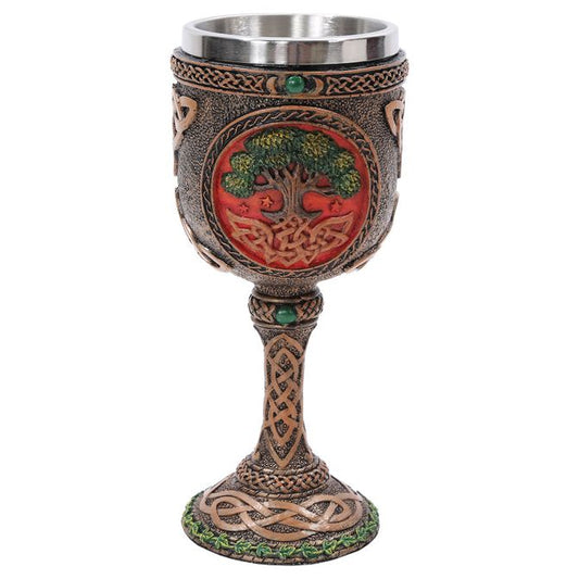 Tree of Life Wine Goblet/Chalice