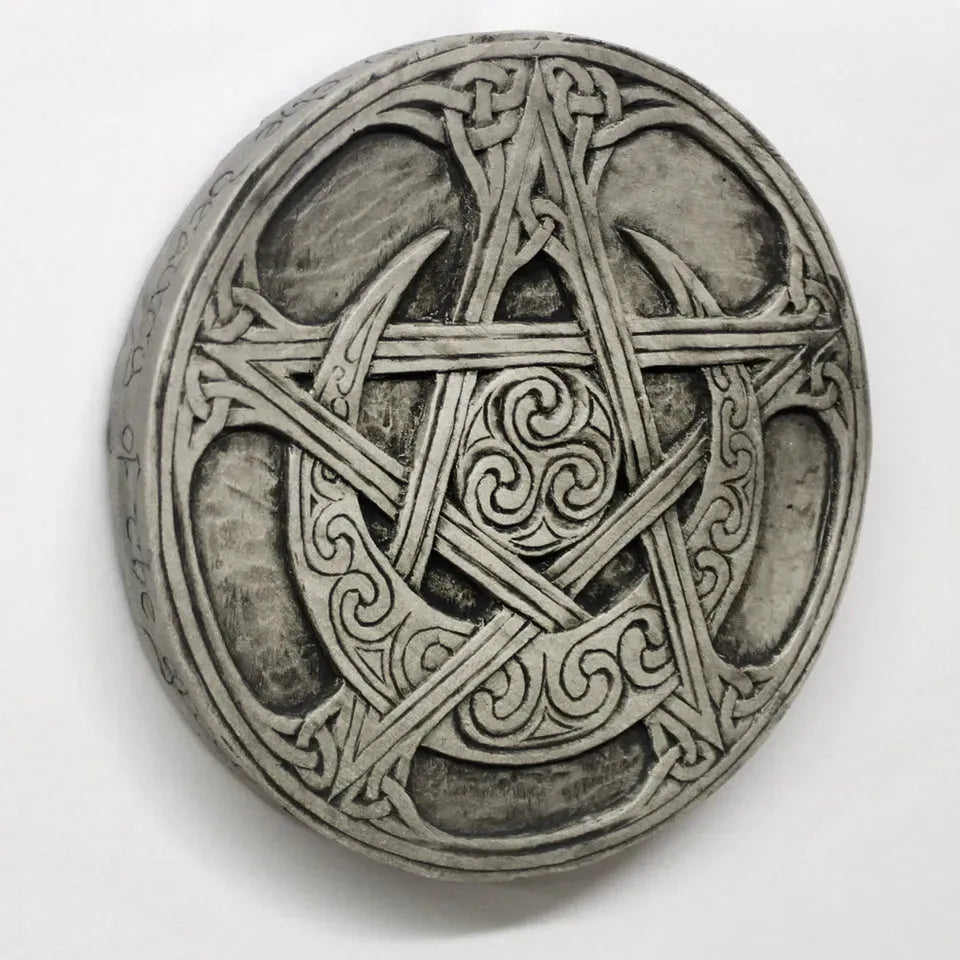 Moon Pentacle Plaque