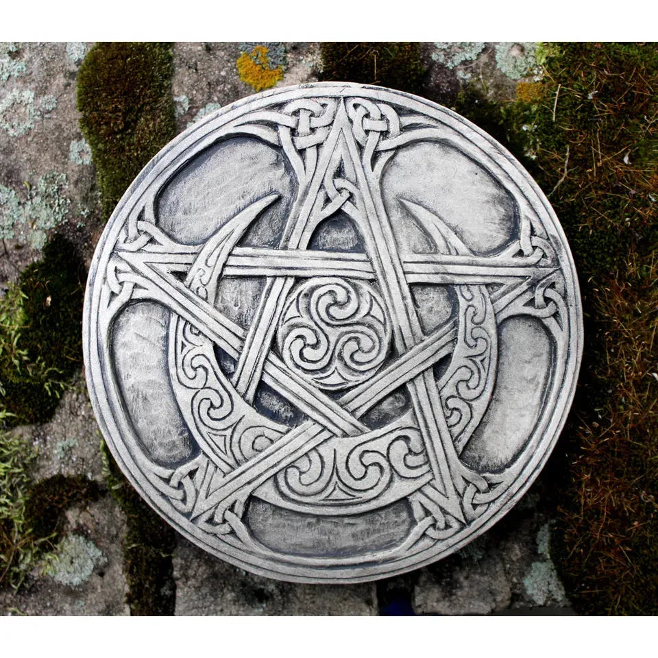 Moon Pentacle Plaque