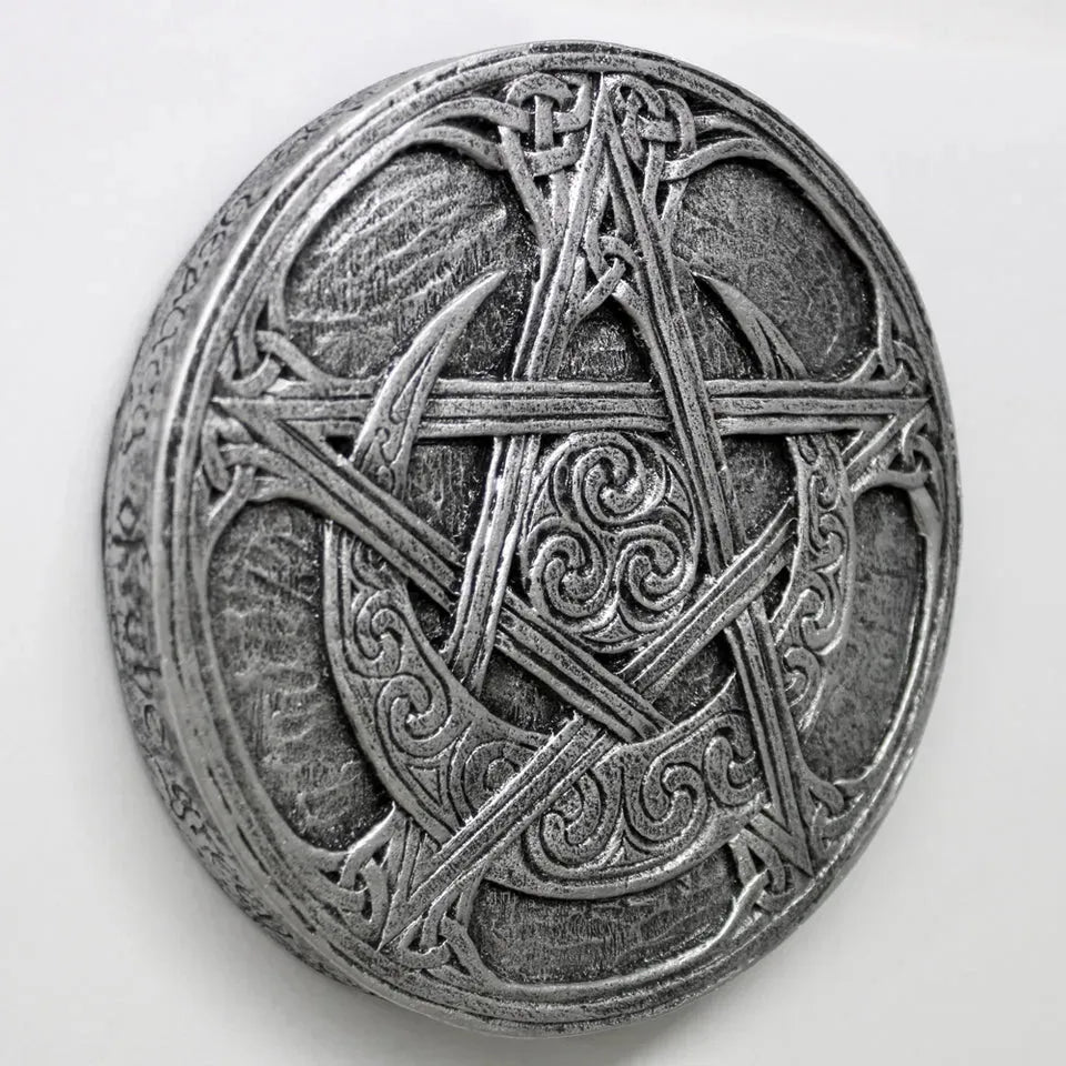 Moon Pentacle Plaque