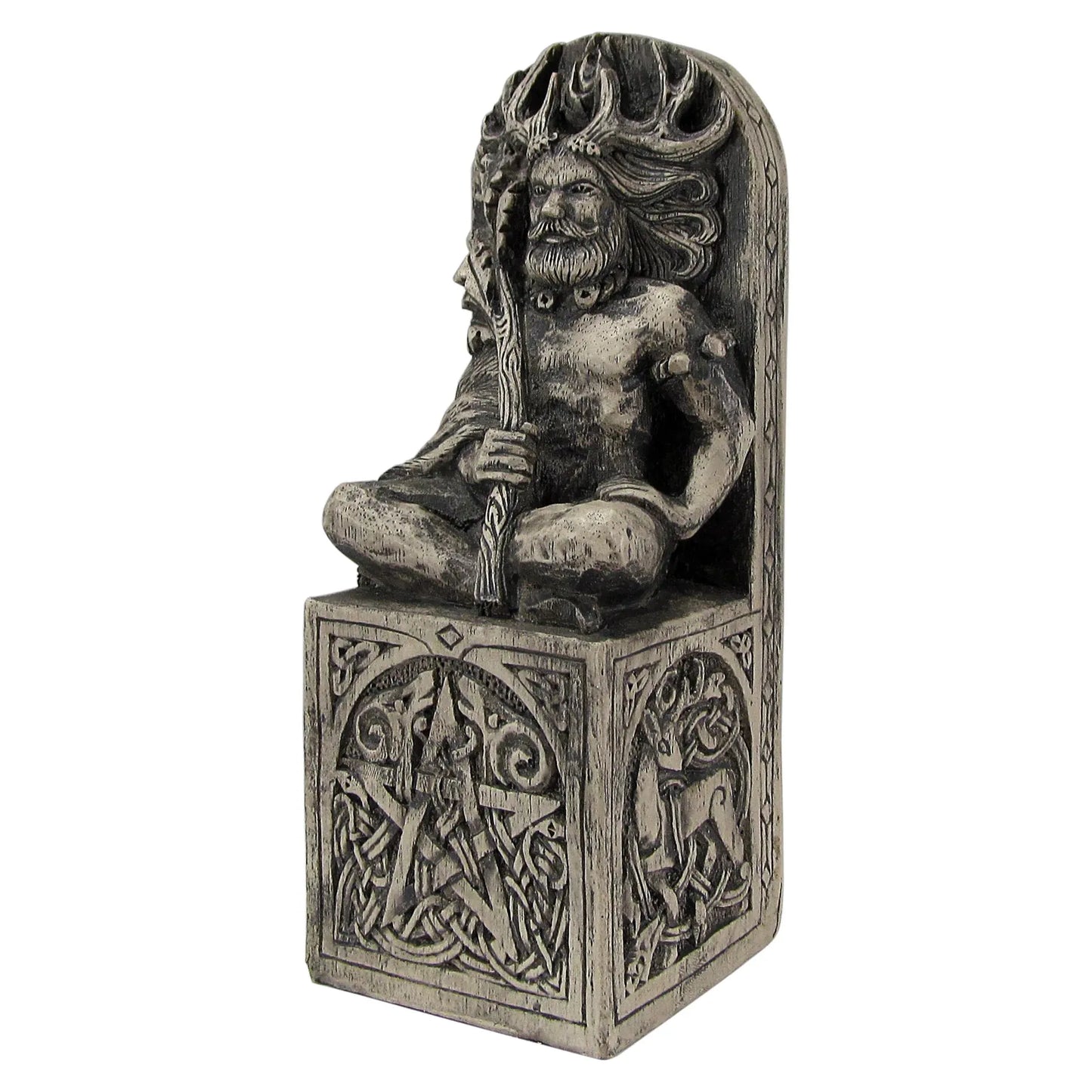 Cernunnos Seated: The Horned God of Nature