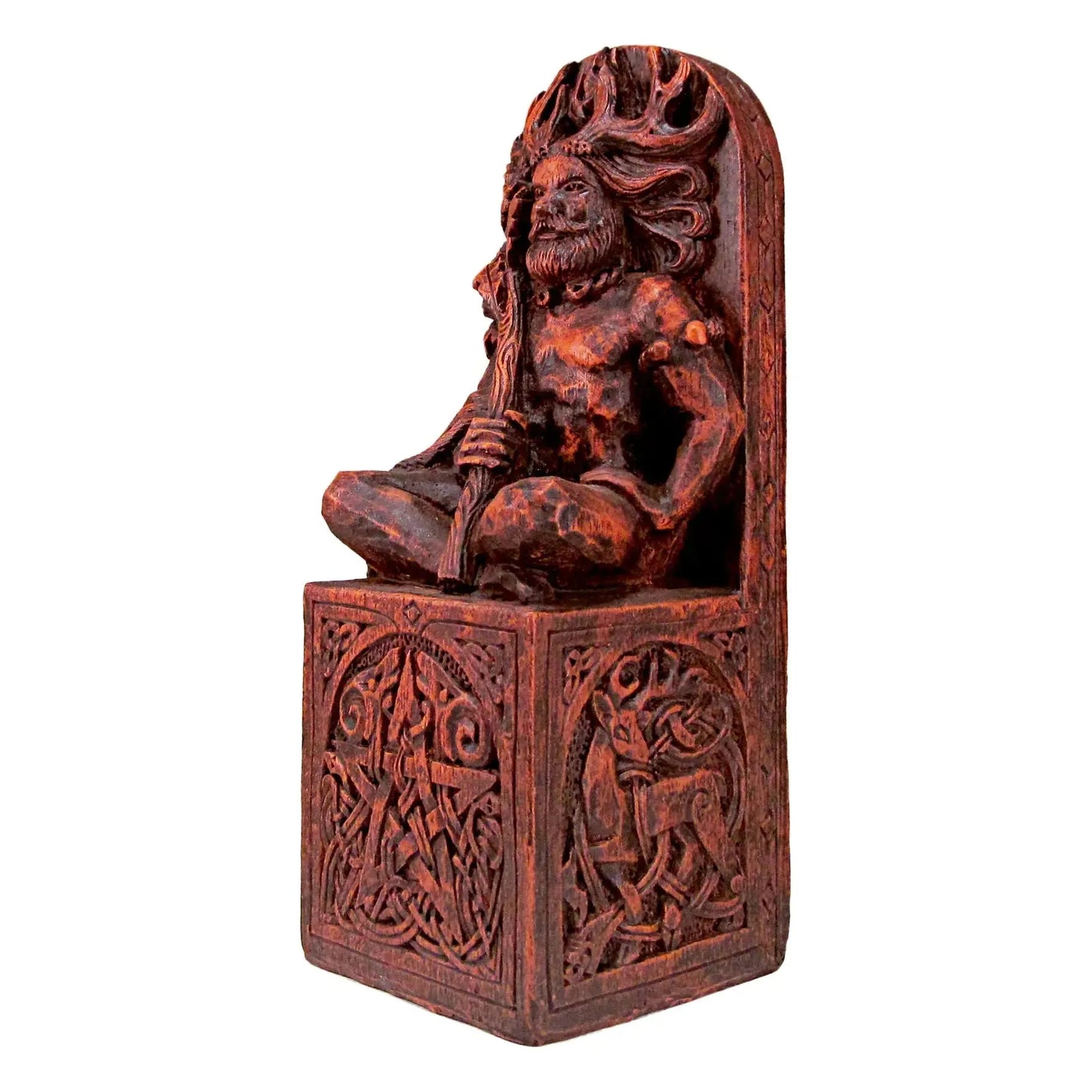 Cernunnos Seated: The Horned God of Nature