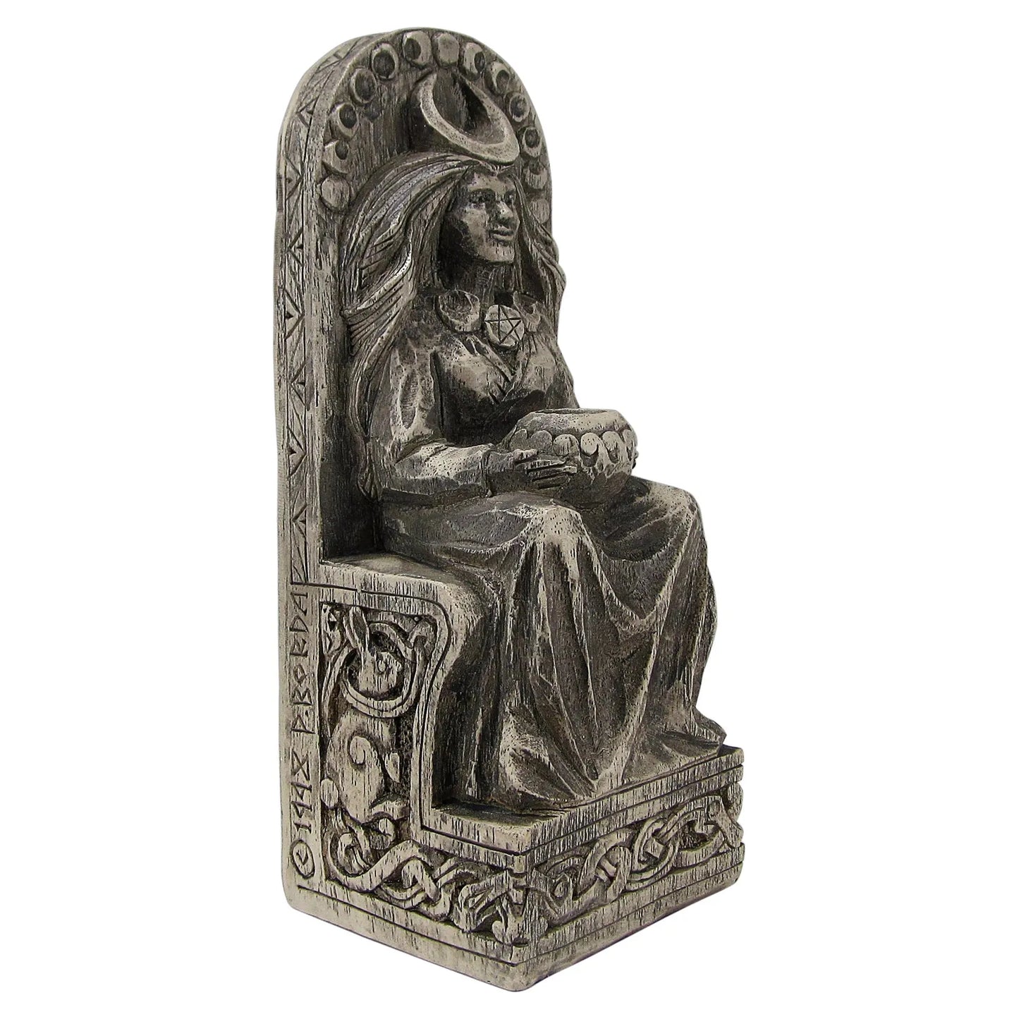 Seated Moon Goddess Altar Statue