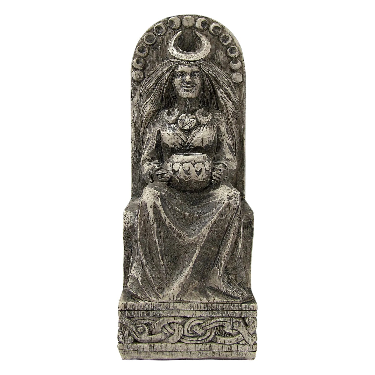 Seated Moon Goddess Altar Statue