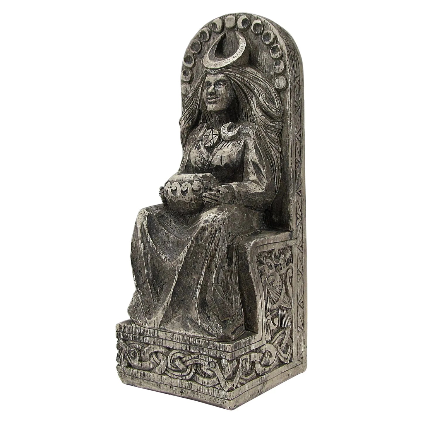 Seated Moon Goddess Altar Statue