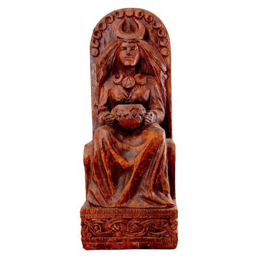 Seated Moon Goddess Altar Statue