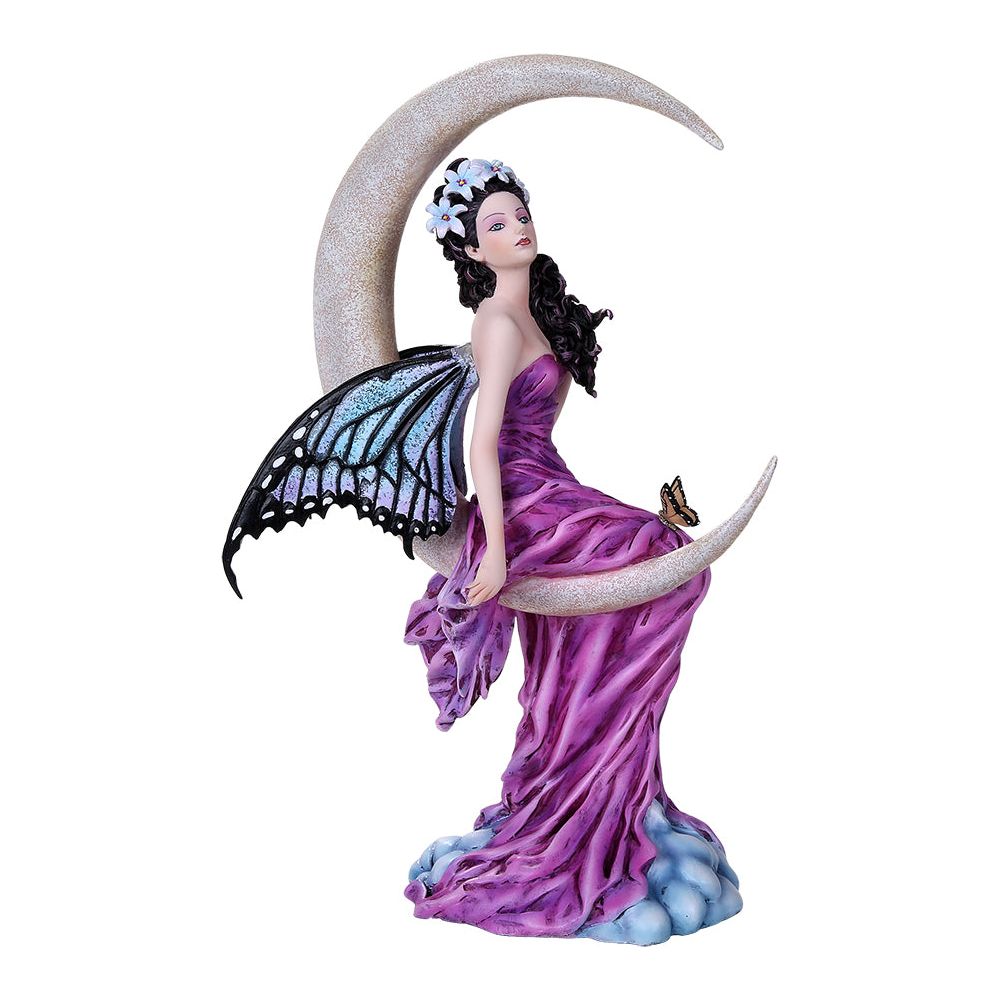 Amethyst Moon Fairy Figurine