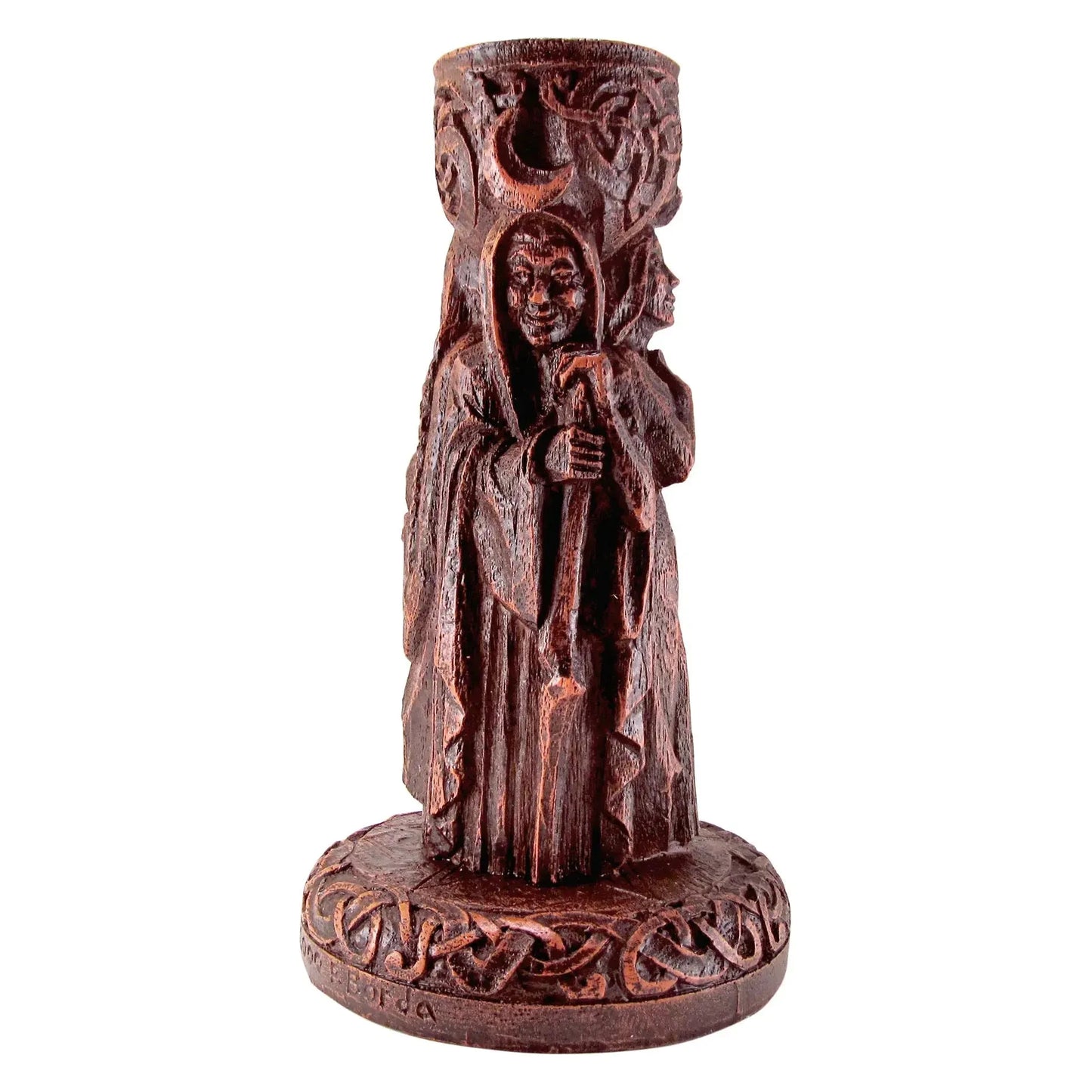 Triple Goddess Candle Holder