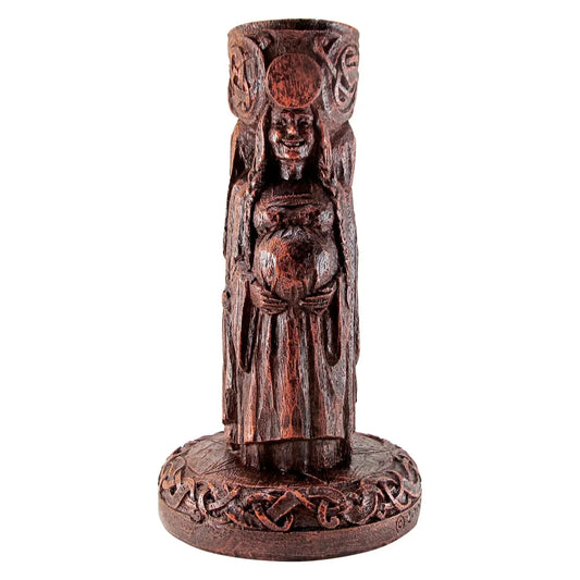 Triple Goddess Candle Holder