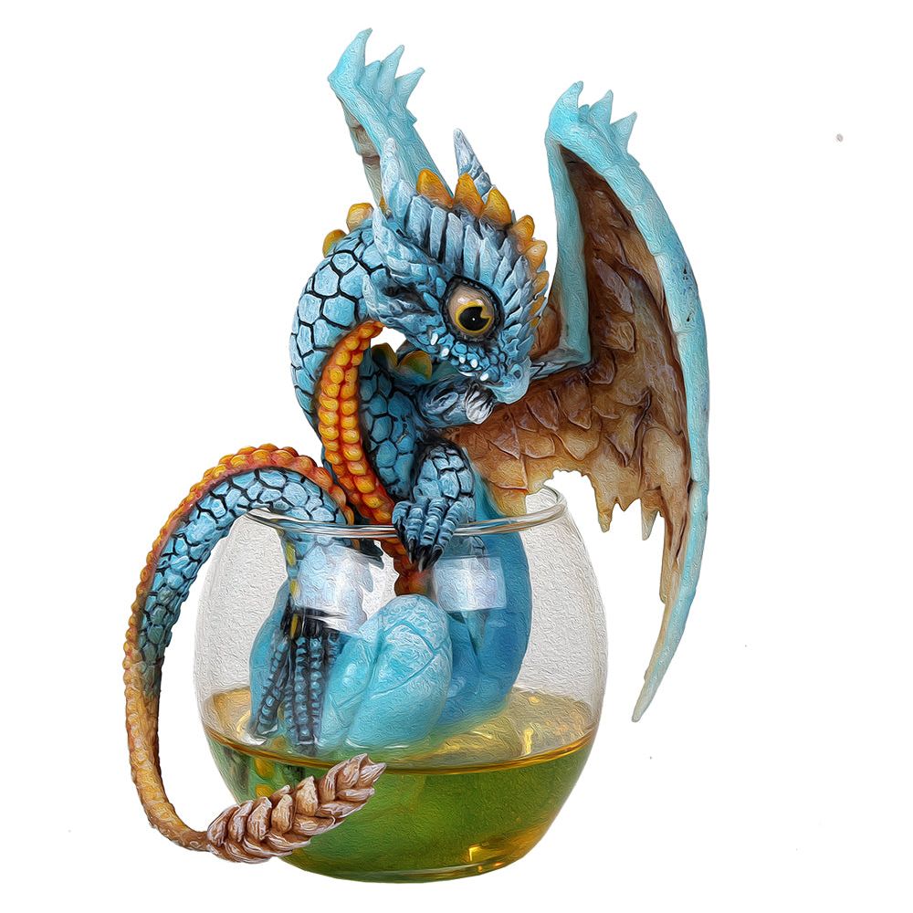 Whiskey Dragon Collectible Figurine Drinks & Dragons Collection