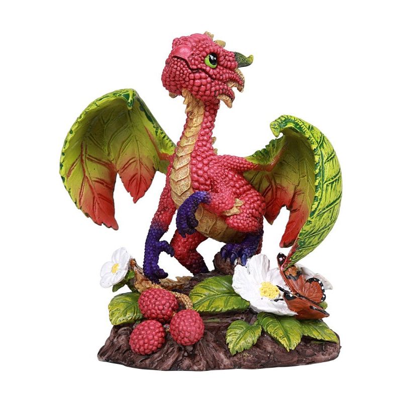 RASPBERRY DRAGON Stanley Morrison Garden Dragon Figurine