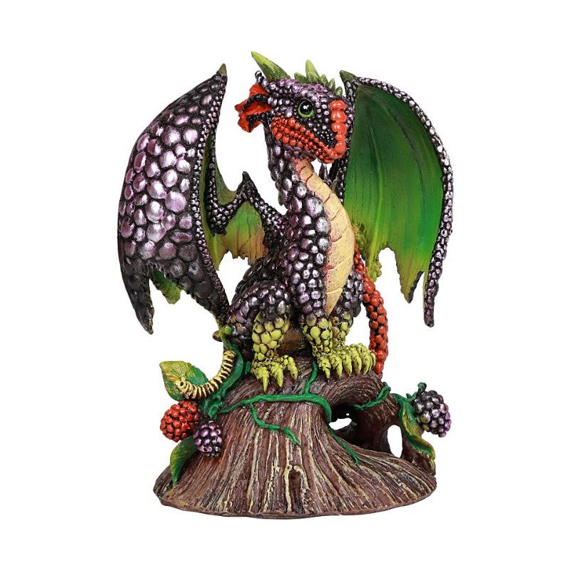 BLACKBERRY DRAGON Stanley Morrison Garden Dragon Figurine