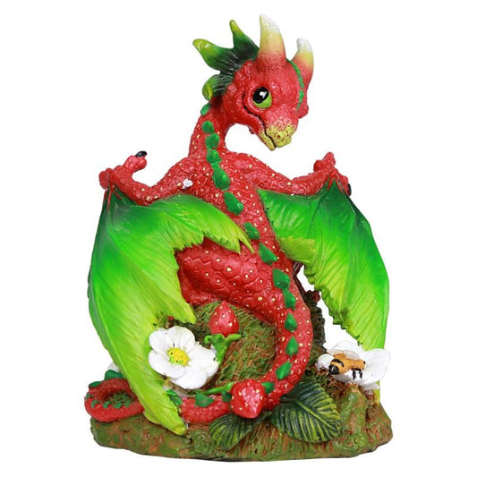 STRAWBERRY DRAGON Stanley Morrison Garden Dragon Figurine