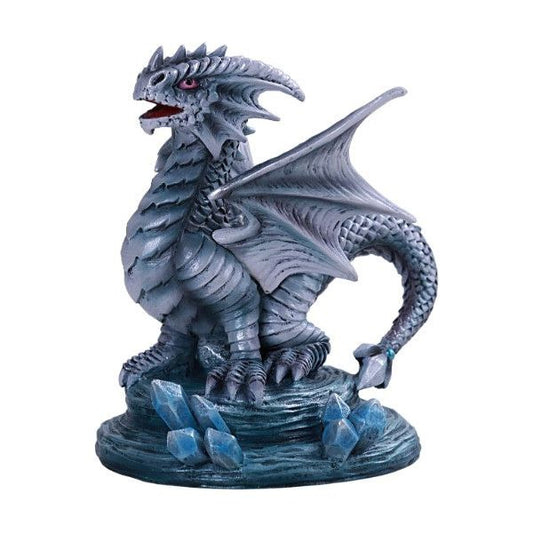 4.5" Anne Stokes Dragon Statue - Rock Dragon Wyrmling